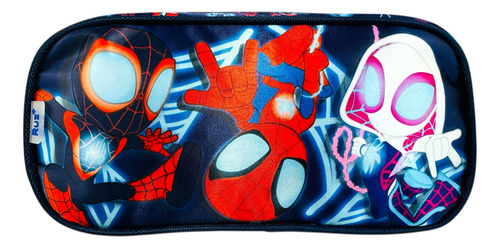 Lapicera Colorera Spidey Y Sus Sorprendentes Amigos 1 Cierre Azul Spiderman