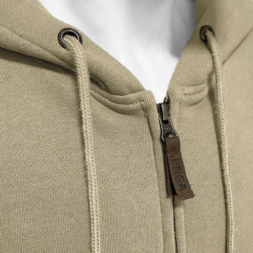 Polerón Con Capucha Y Cierre Ykk® Hombre Lingue Lenga®