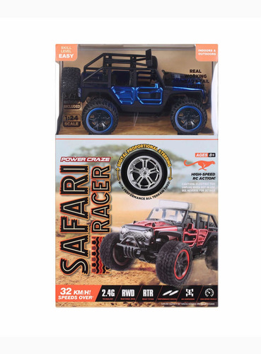 Imagen 2 de 4 de Vehiculo De Alta Velocidad Power Craze Radio Control
