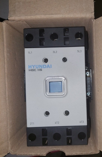 Contactor Magnético 110/220/440 Vac  Hyundai Hgc115 