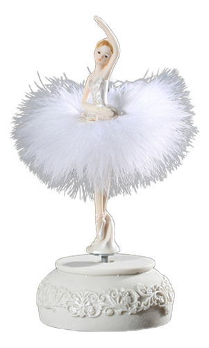 Caja De Música Giratoria Fantasy Ballerina Girl De Regalo