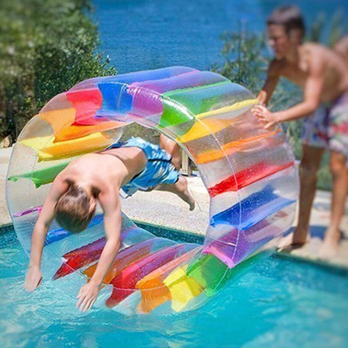 Piscina Estanque Playa Inflable Rueda De Agua Balsa Flotante