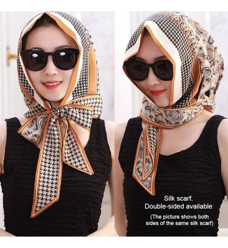 Gorra Con Capucha Y Sombrero Para El Sol, Tela De Seda De Al