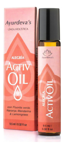 Activ Oil Alegria - Ayurdevas - Con Fluorita Verde