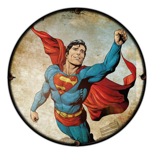#70 - Cuadro Decorativo Vintage Retro / Superman !