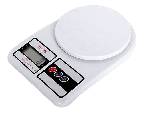 Báscula De Cocina 10 Kg Digital Blanco - Ba3100