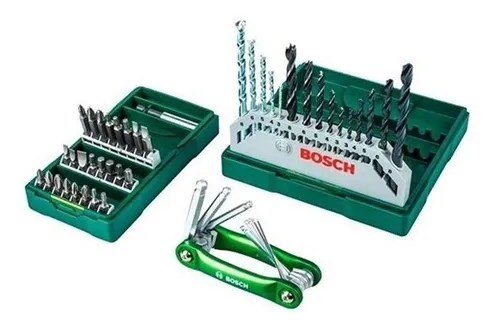 Set 15 Mechas + 25 Puntas + Jgo Llaves Allen Bosch