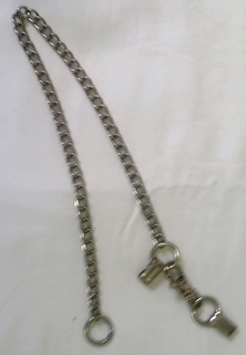 Imagen 2 de 2 de Llavero De Cadena Con Mosquetón - 50 Cm Largo -