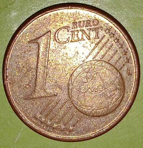 Moneda De Un Céntimo De Euros De Alemania Del Año 2002-f
