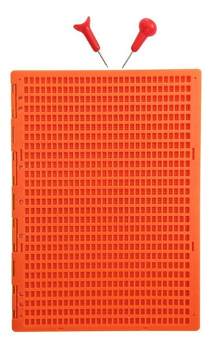 Aa 27 Renglones Pizarras For Braille Con 2 Punzonnaranja