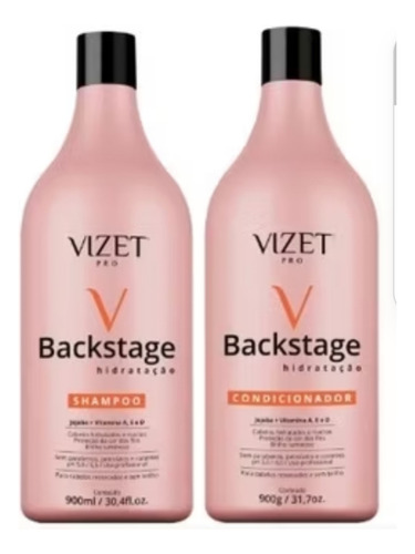 Combo Vizet Absoluté Shampoo 900ml+creme Condicionador 900g