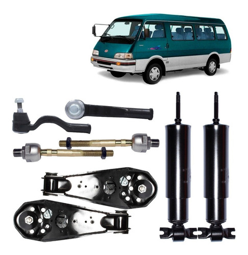 Kit Suspension Delantera Para Asia Hi-topic 2.7 1993 2000