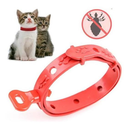 Collar Anti Pulgas Y Garrapatas Para Mascotas Graduable