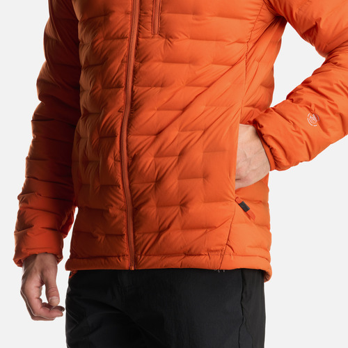 Chaqueta Hombre Ultimate Stretch Down Naranja Oscuro Lippi