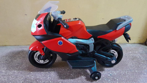 Moto Infantil A Bateria 6v Con Luces Y Sonidos Babymovil