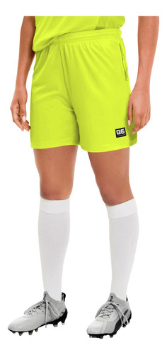 Shorts Deportivo De Mujer Con Bolsillos Futbol Handball G6