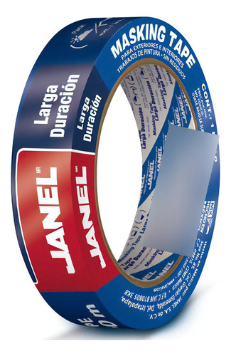 Cinta Masking Tape Janel 230 2304850100 Azul 48mmx50m 1pieza