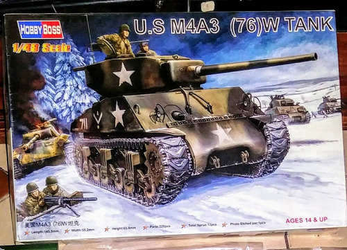 Tanque De Guerra U.s  M4a3. Modelismo