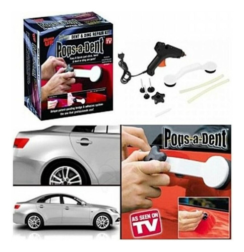 Kit Reparador De Lataria Carro Funilaria Martelinho De Ouro