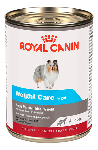 Alimento Perro Humeda Adulto Peso Ideal 385gr Royal Canin