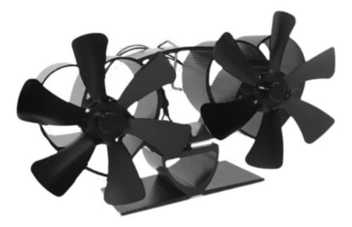 Ventilador De Chimenea De 12 Aspas Alimentado Por Negro