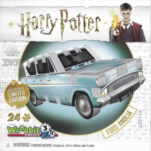 Weasley's Ford Anglia - Harry Potter - Rompecacezas 3d