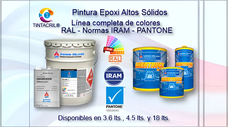 Pintura Epoxi Altos Sólidos