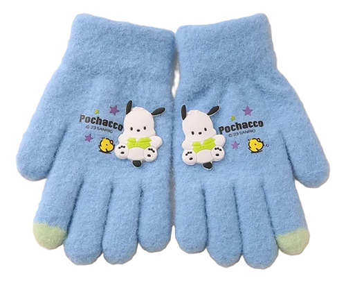 Guantes Para Niñas (2 Pares) Kuromi / My Melodi / Pochacco