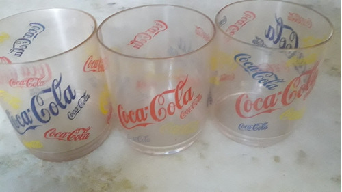 Coca Cola Vasos Plastico Transparente, Promocion