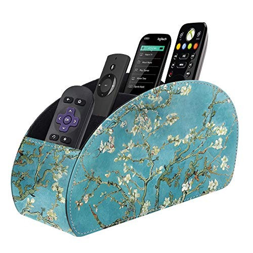 Fintie Remote Control Holder, Vegan Leather Tv Remote Caddy