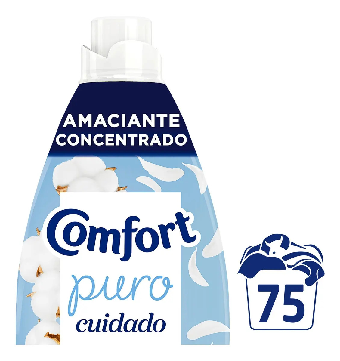 Amaciante de  Roupa Concentrado Puro Cuidado Comfort Frasco 1,5l