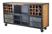 Comprar Carros Bar Mueble Bodega Vino Vinoteca Estanterias Cava-02