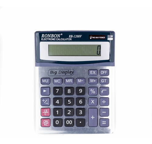 Calculadora Ronbon De Escritorio Cod Rb-1200v