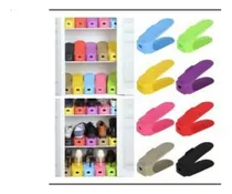 Comprar Organizador De Zapatos Soporte De Calzado Ajustable Celeste
