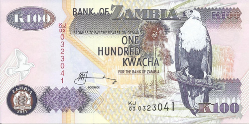 Zambia 100 Kwacha 2006