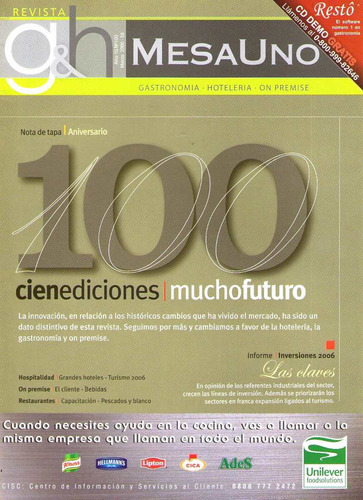 Revista Mesa Uno. Número 100. Marzo 2006