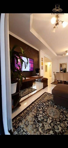 Imagem 5 de 15 de Apartamento A Poucos Metros Do Mar, Semi Mobiliado Com 3 Dormitórios (sendo 2 Suítes), Sacada Com Churrasqueira À Carvão, 1 Vaga Privativa De Garagem! - Ap0023