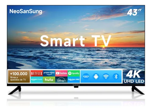 comprar Smart Tv 43'' 4k Ultra Hd Neosansung Android Tv Dolby Audio