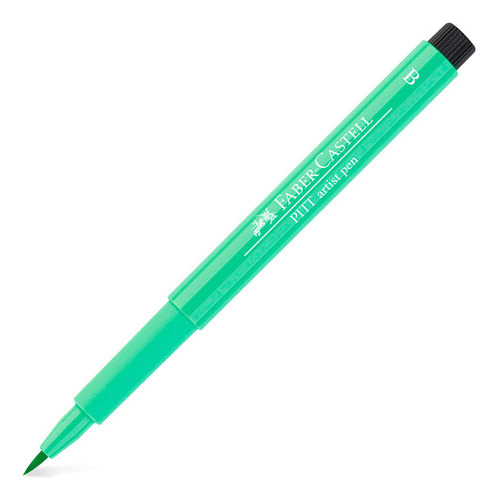 Caneta Artística Faber-castell Pitt Pincel Cor Verde Ftalico - 167462