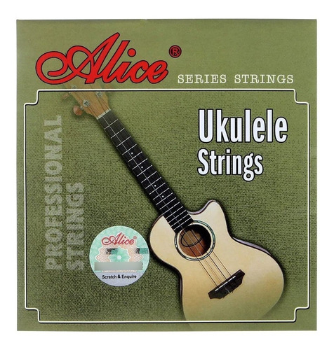 Encordado Para Ukelele Soprano De Nylon Alice