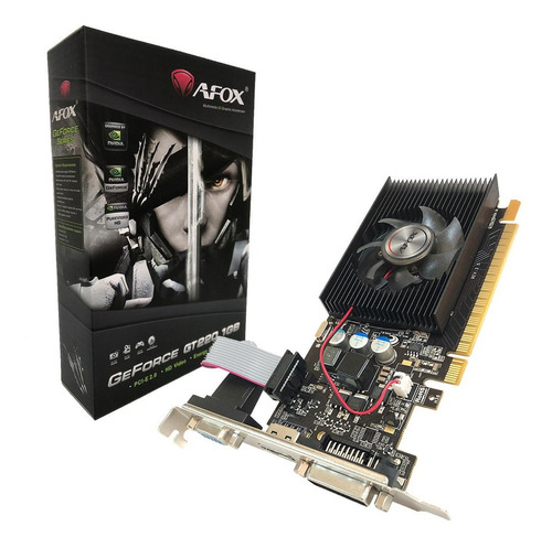 Placa De Vídeo Nvidia Geforce Gt220 1gb Ddr3 128-bits Afox