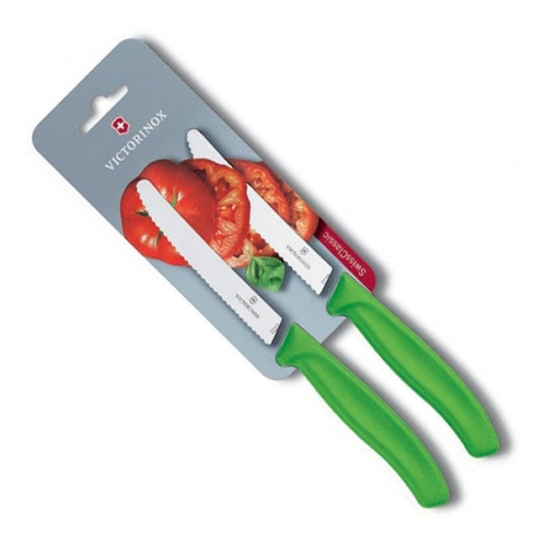 Imagen 1 de 4 de Cuchillo Victorinox Swissclassic Para Tomate Set X2 Unidades