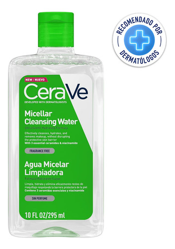 Cerave Agua Micelar Limpiadora Hidratante X 295 Ml