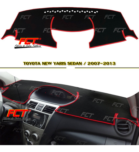 Cubre Tablero Premium/ Toyota New Yaris/ 2007 2008 2009 2010