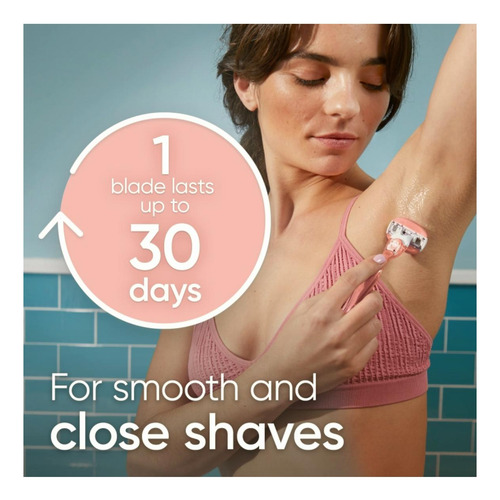 Gillette Venus Recambios De Hoja De Afeitar Para Mujer,