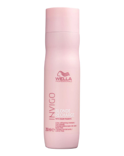 Wella Invigo Blonde Recharge - Shampoo Desamarelador 250ml