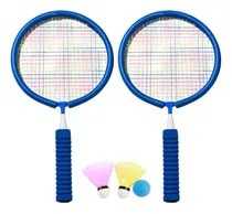 Comprar Juego Raquetas Bádminton Con 2 Volantes Y Bolsa Transporte