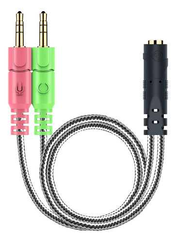 Adaptador De Jack Millso De 3,5 Mm - Cable De Audio Splitter