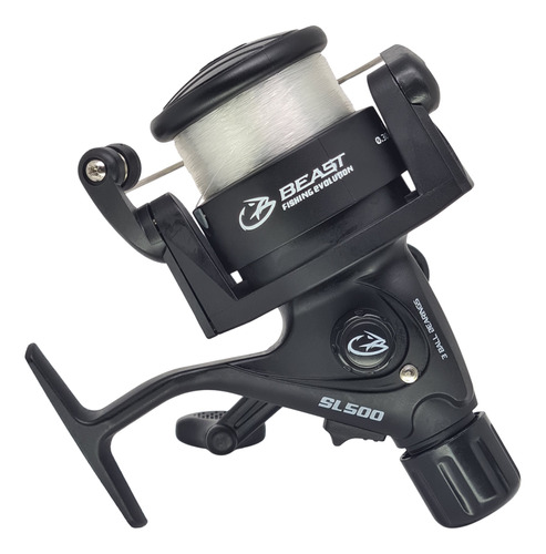 Reel Frontal Beast Sl500 Pesca Variada Rio 3 Rulemanes