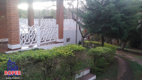 Excelente Chácara De 2.040 Metros Com Piscina À Venda Na Estancia Brasil Em Atibaia!! - Ch00846 - 34651767